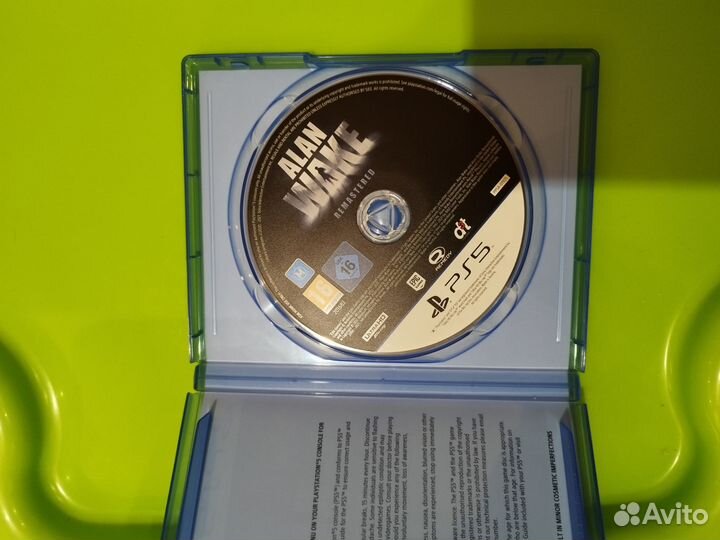 Alan wake remastered ps5