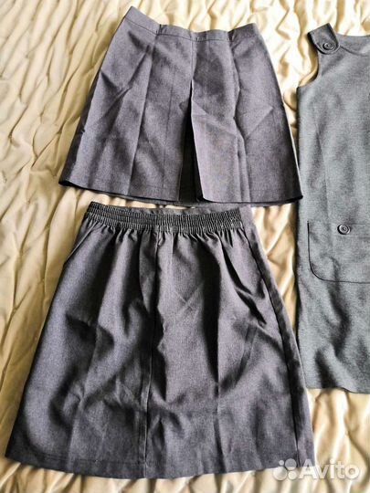 Школьная серая форма 8-10 лет новая для девочки