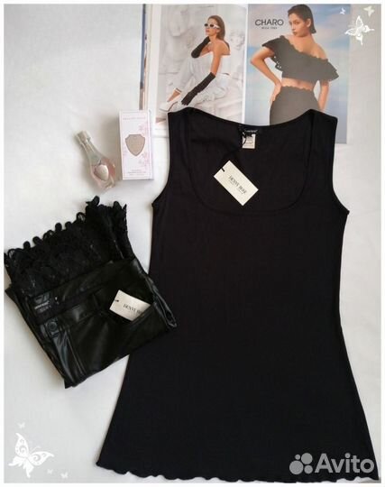 Брюки/майка Denny Rose Италия Оригинал L