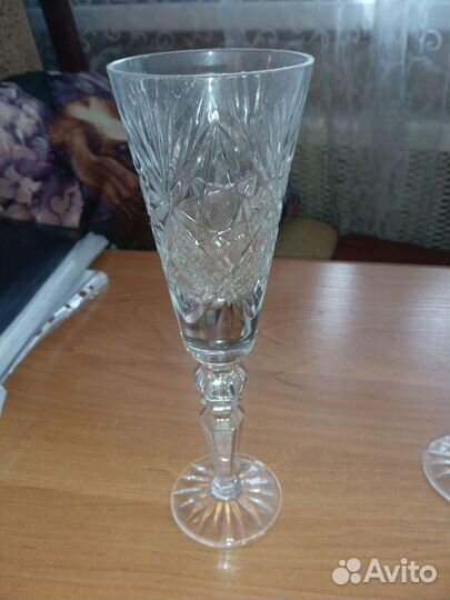 Бокалы хрусталь СССР