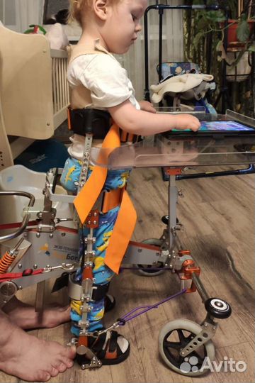 Экзобот ходунки вертикализатор тренажёр ходьбы дцп