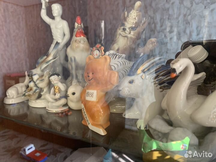 Фарфоровые статуэтки СССР лфз дулево
