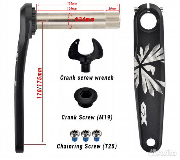 Система goldix GX GXP (34, 175)