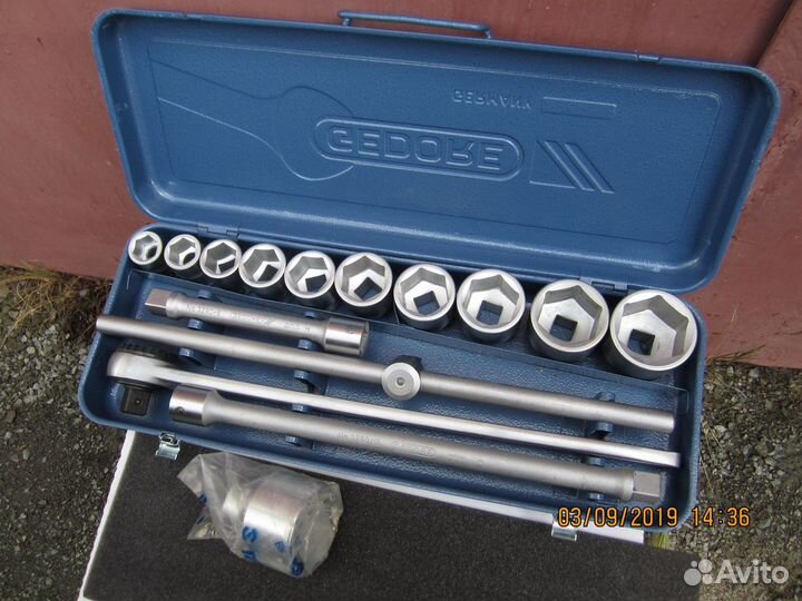 Набор головок gedore Германия