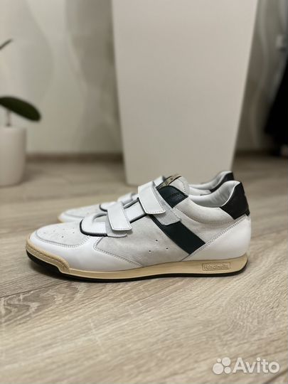 Мужские кожаные кеды размер 41