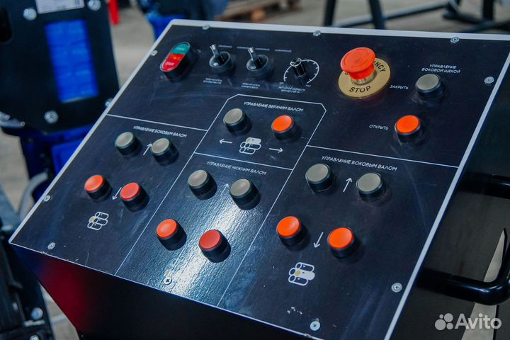 Четырехвалковые вальцы 1500х6