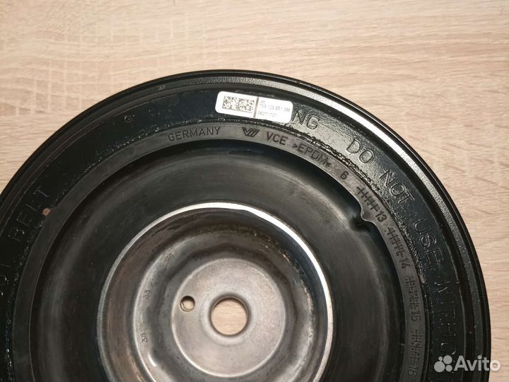 Шкив коленвала Audi Q7