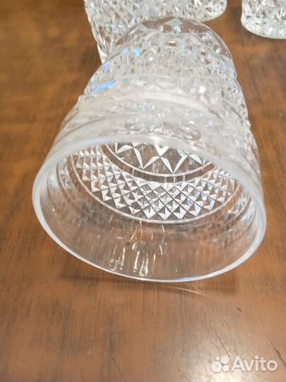 Хрустальные стаканы для виски Чехословакия