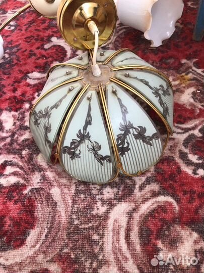 Люстра потолочная подвесная бу