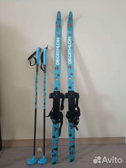 Беговые лыжи детские 110 см Decathlon