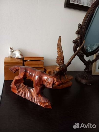 Легавая,орёл деревянные