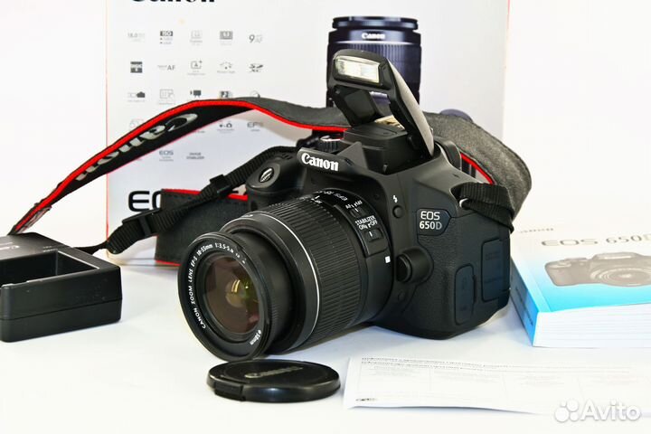 Canon EOS 650D/T4i 18.0MP цифрозеркалка kit 18-55