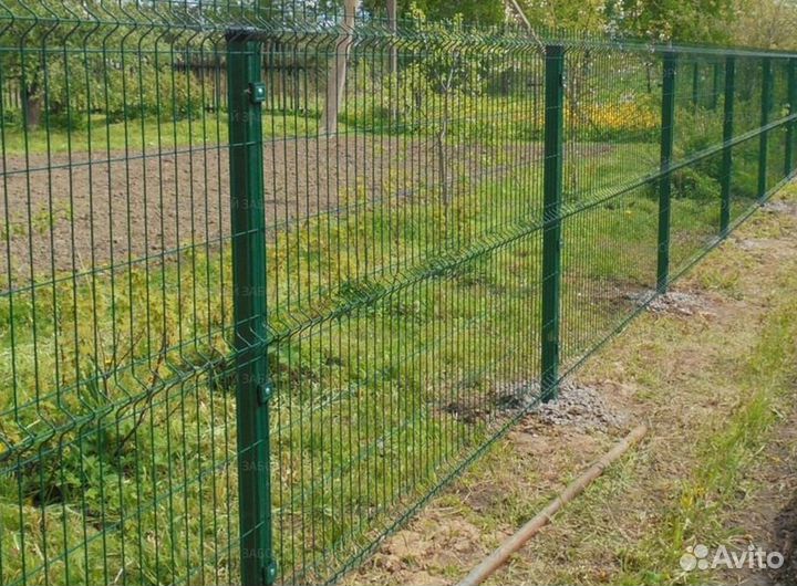 3Д сетка гиттер для забора