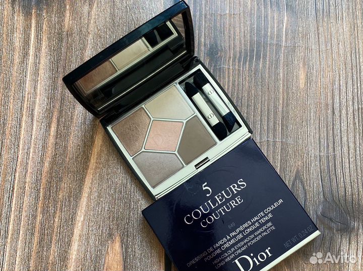 Тени dior 649 nude dress б/у