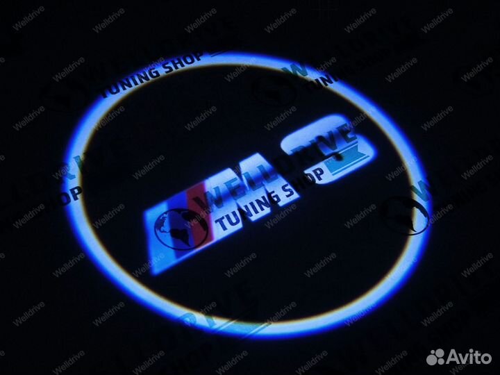 Подсветка дверей с лого BMW 3 F30 F31