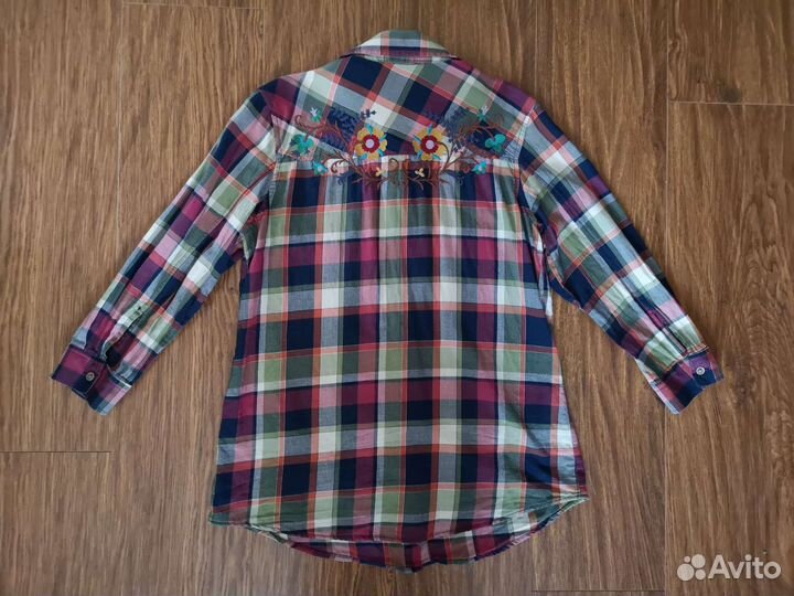 Рубашка с вышивкой женская, размер 46-48 (М)