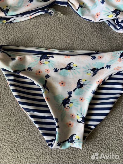 Купальник раздельный на девочку 3-6 лет