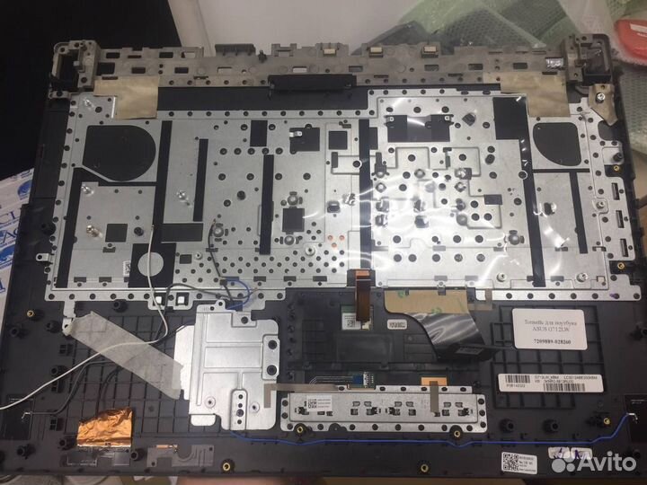 Топкейс с клавиатурой для asus ROG strix G712