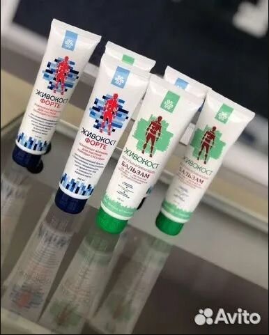 Живокосты Восстанавливающий и Форт