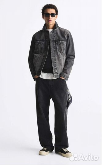Джинсовая куртка zara