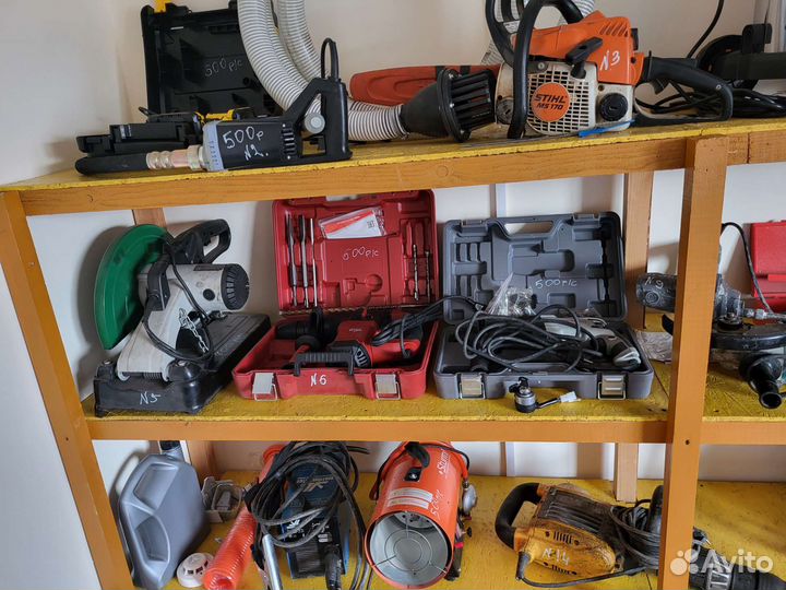 Аренда и прокат инструмента