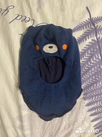 Шапка/шлем детская демисезонная для мальчика р.46