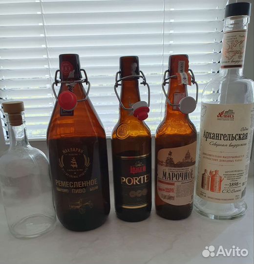 Бутылки с бугельной крышкой