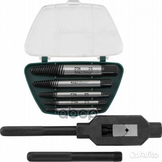 Набор экстракторов обломанных болтов 7 пр: 3-14