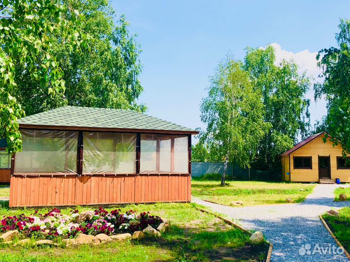 Аренда теплой беседки, мангальной зоны