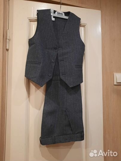 Школьная форма серая