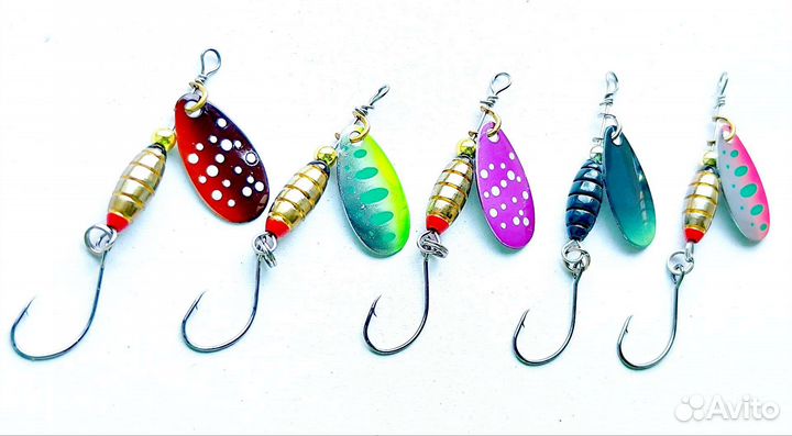 Блесны River old satellite torpedo 2.8гр, 5шт