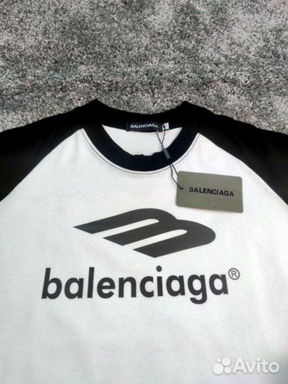 Футболка Balenciaga Black White