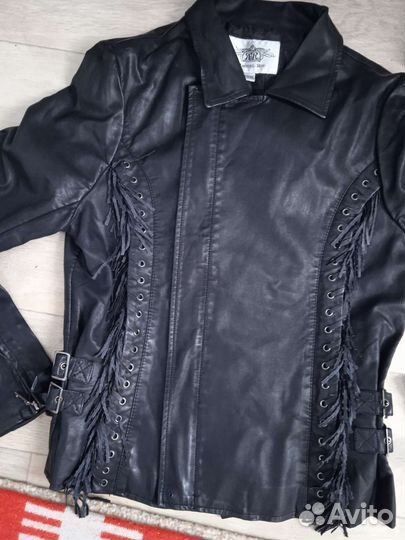 Куртка кожаная женская. Кардиган ажурный. Кофта