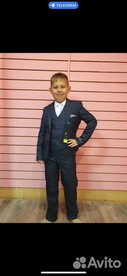 Школьный костюм для мальчика тройка