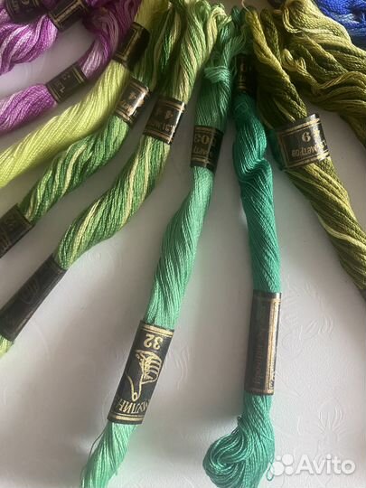 Нитки мулине СССР