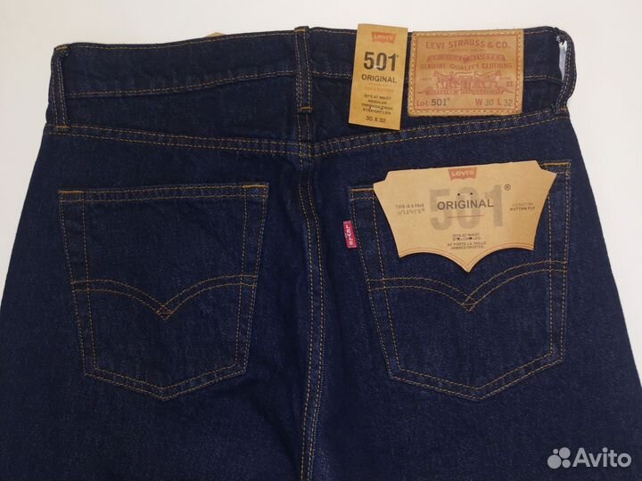 Джинсы Levi's 501 Premium Хлопок 3 цвета Пакистан