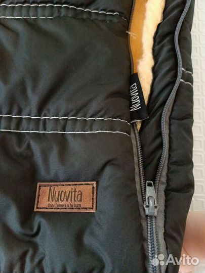 Конверт-мешок Nuovita Alpino Pesco меховой