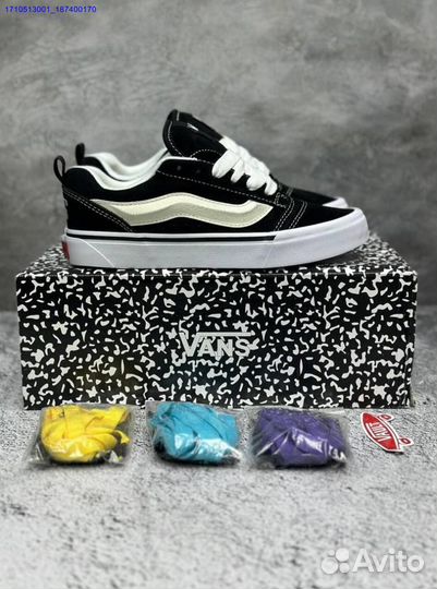 Кроссовки Vans knu skool дутые