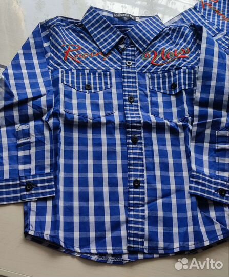 Рубашки для мальчика новые