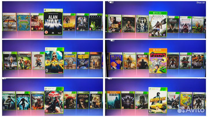 Xbox 360 Slim freеboot 500Gb 92 игры