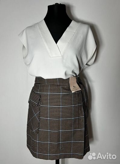 Юбка Tu с блузкой H&M