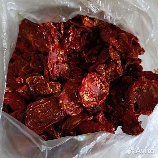 Сушеные помидоры, перец