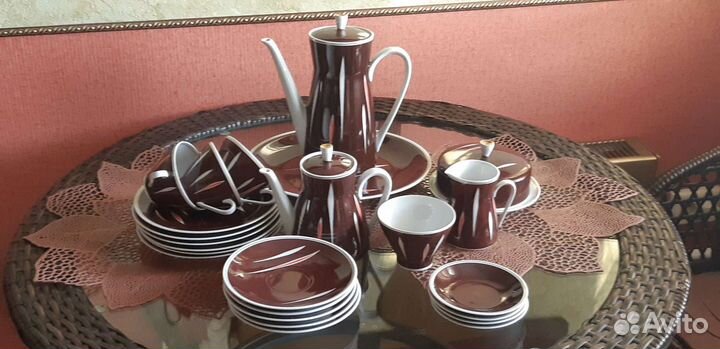 Поштучно Чайный сервиз гдр