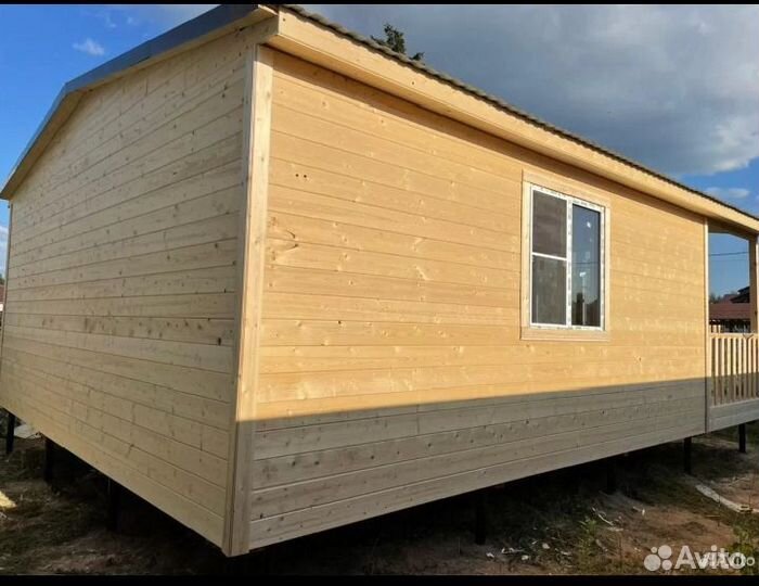 Каркасный дом 6х8