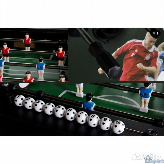 Настольный футбол (кикер) Roma VI 140x76x87см