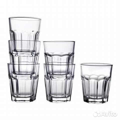 Стаканы IKEA pokal 270 6шт