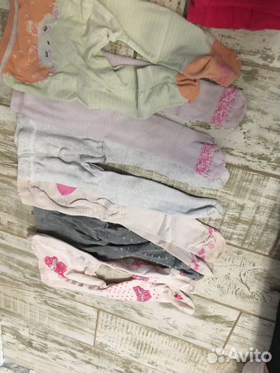 Пакет одежды на девочку от 0 до года
