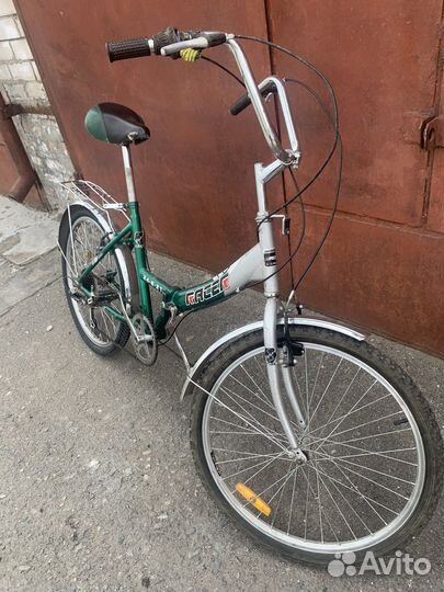 Складной racer на 24 колесах