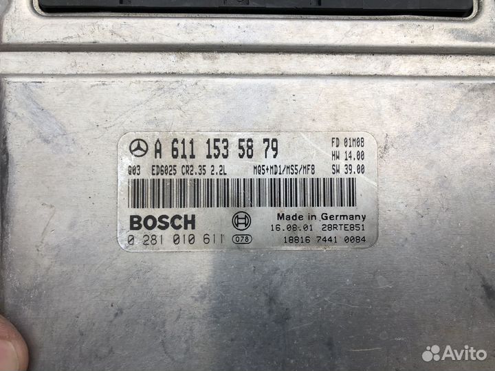 Блок управления двс на Mercedes Sprinter