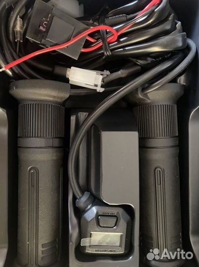 Рукоятки руля с эл.подогревом и ЖК экраном koso